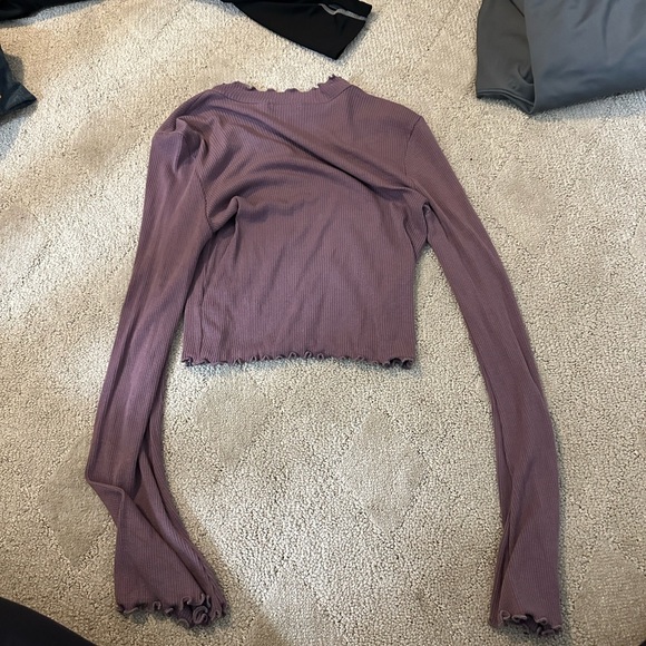 Women’s Mock Turtleneck Shirt - Picture 2 of 3